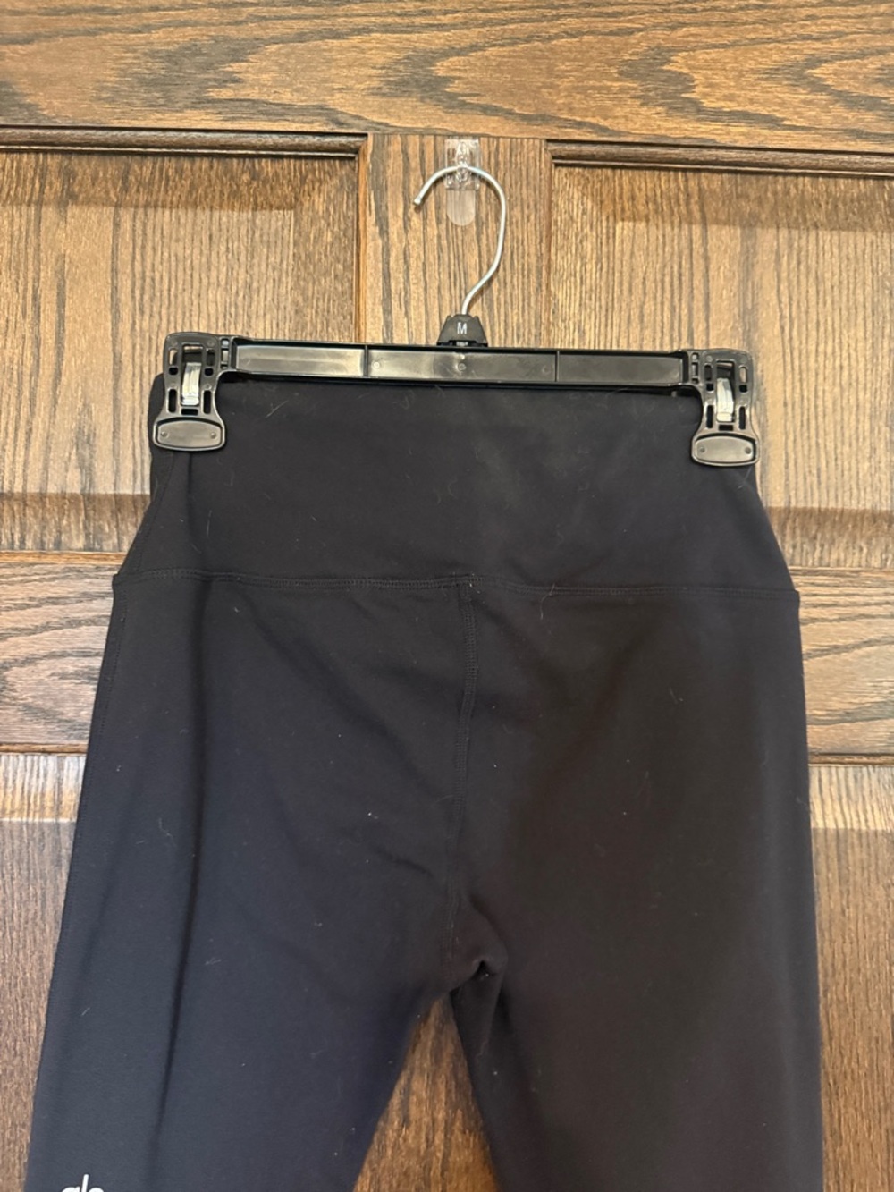 ALO Yoga Black Goddess Leggings Size Medium - Picture 4 of 7